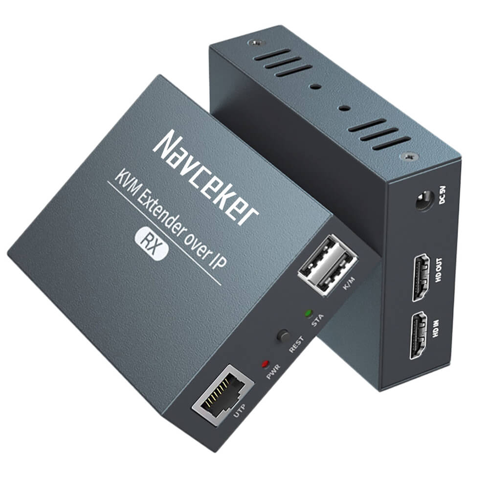 HDMI USB Extender Over HD KVM Ethernet Extender Cat5e Cat6 656FT – Store