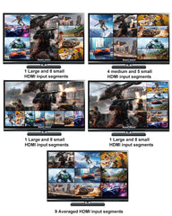 9x1 HDMI Multiviewer 4K