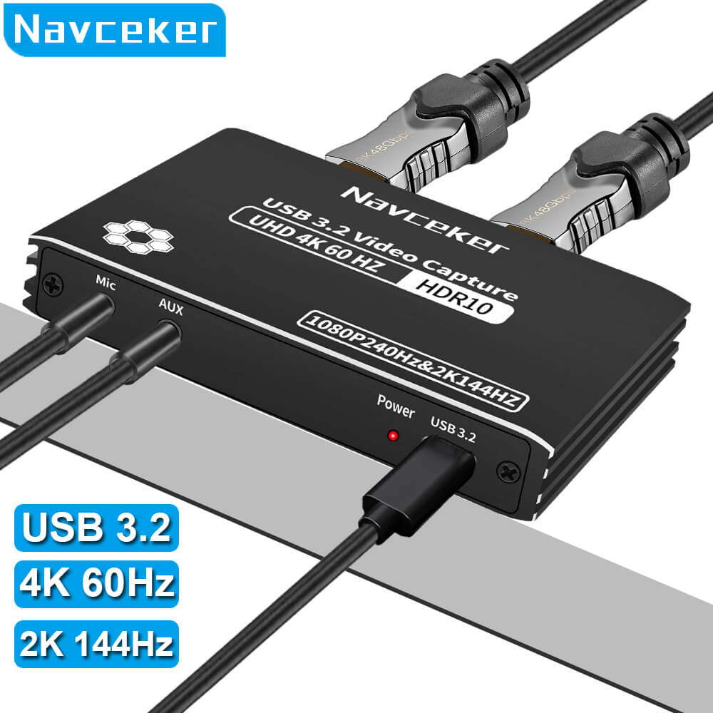2K 144FPS USB 3.2 HDMI Capture