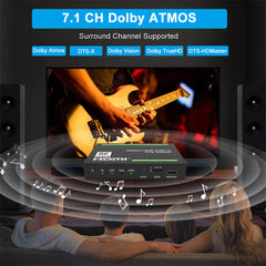 HDMI 2.1 eARC Audio Extractor AMP
