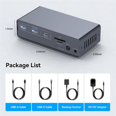 13-in-1 USB C HDMI DP Dock