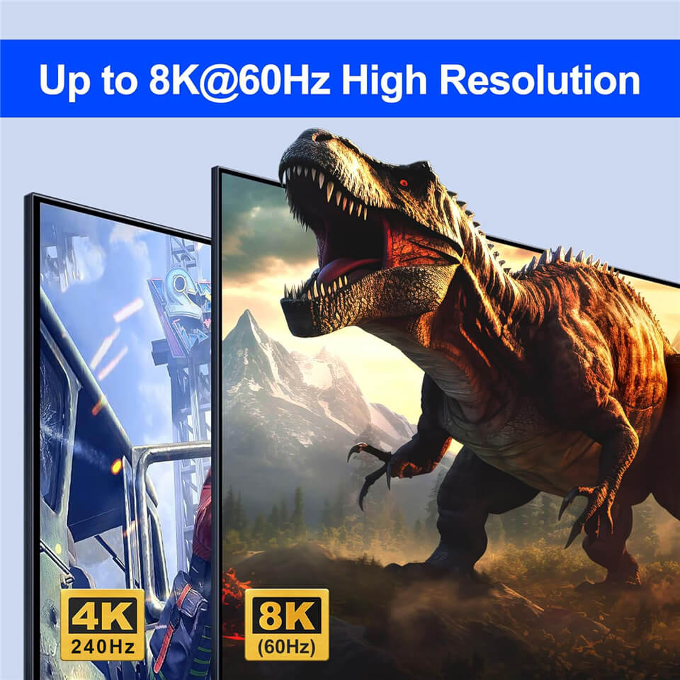 HDMI DP KVM Switch 4K 240Hz