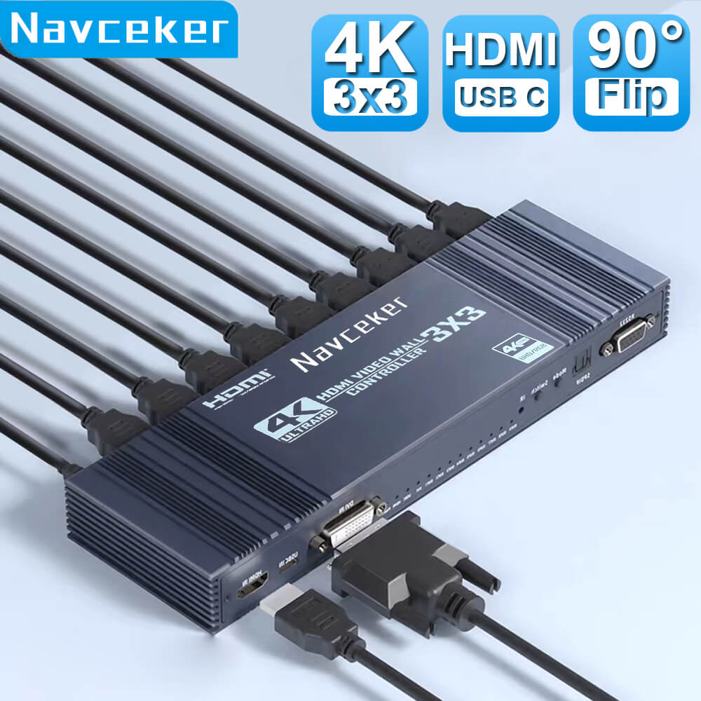 3x3 Video Wall Controller