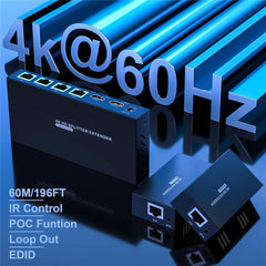 4K HDMI Splitter Extender 1x4