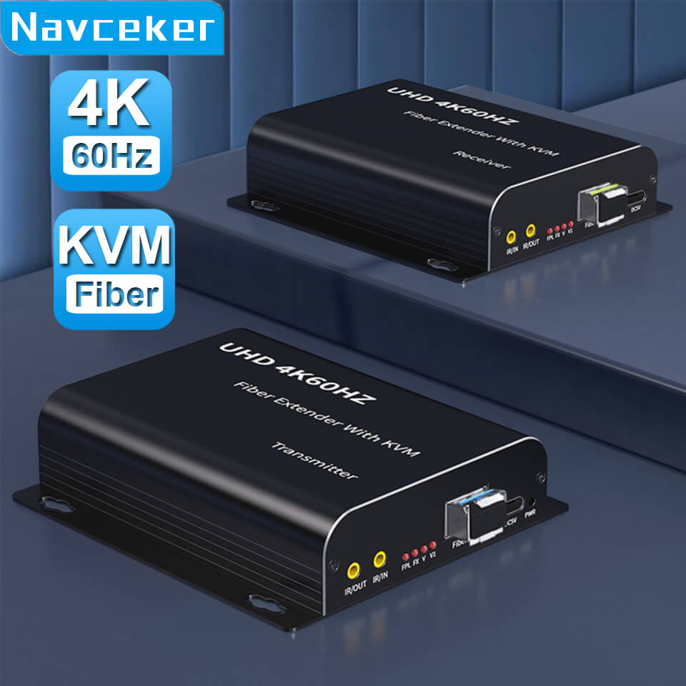 4K HDMI KVM Extender Over Fiber