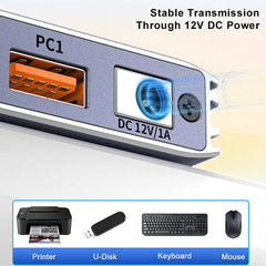 USB 3.2 Switch for 4 Computers