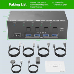 8K HDMI KVM Switch EDID