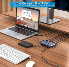 USB 3.2 Switch for 4 Computers