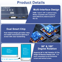 3x3 Video Wall Controller