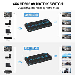 4K HDMI Matrix 4x4
