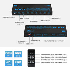 4K HDMI Matrix 4x4