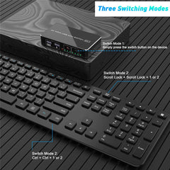 4K KVM  Hotkey Switch 2x1