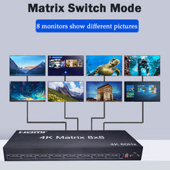 4K HDMI Matrix 8x8