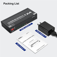 4K HDMI Splitter 1x4